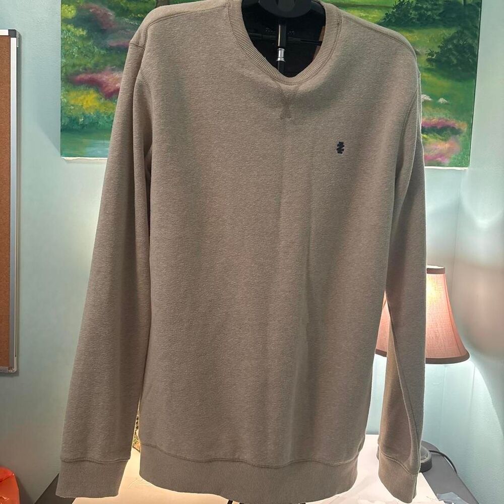 Izod Women's Tan and Cream Sweatshirt